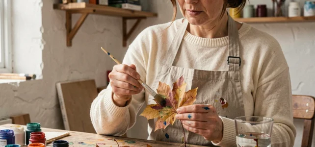 Découvrez les meilleures techniques de peinture sur feuilles séchées pour des créations uniques Découvrez les meilleures techniques de peinture sur feuilles séchées pour des créations uniques